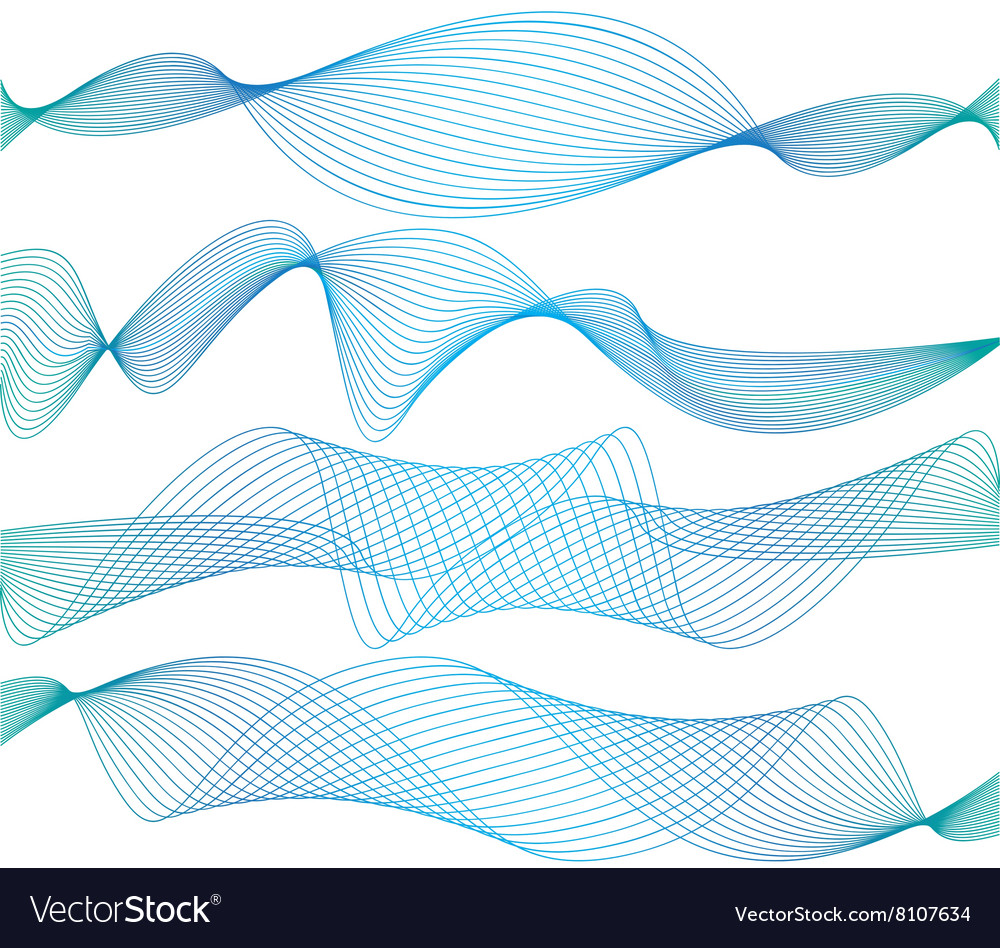 Abstract wave background