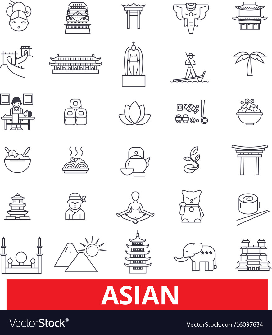 Asia chinese people indian japanese culture