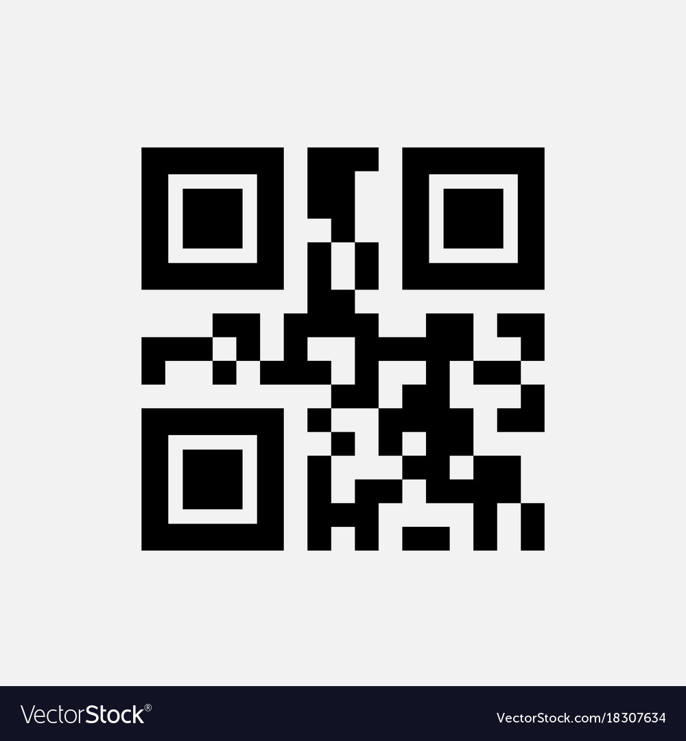 QR Code Smartphone Scan Icon