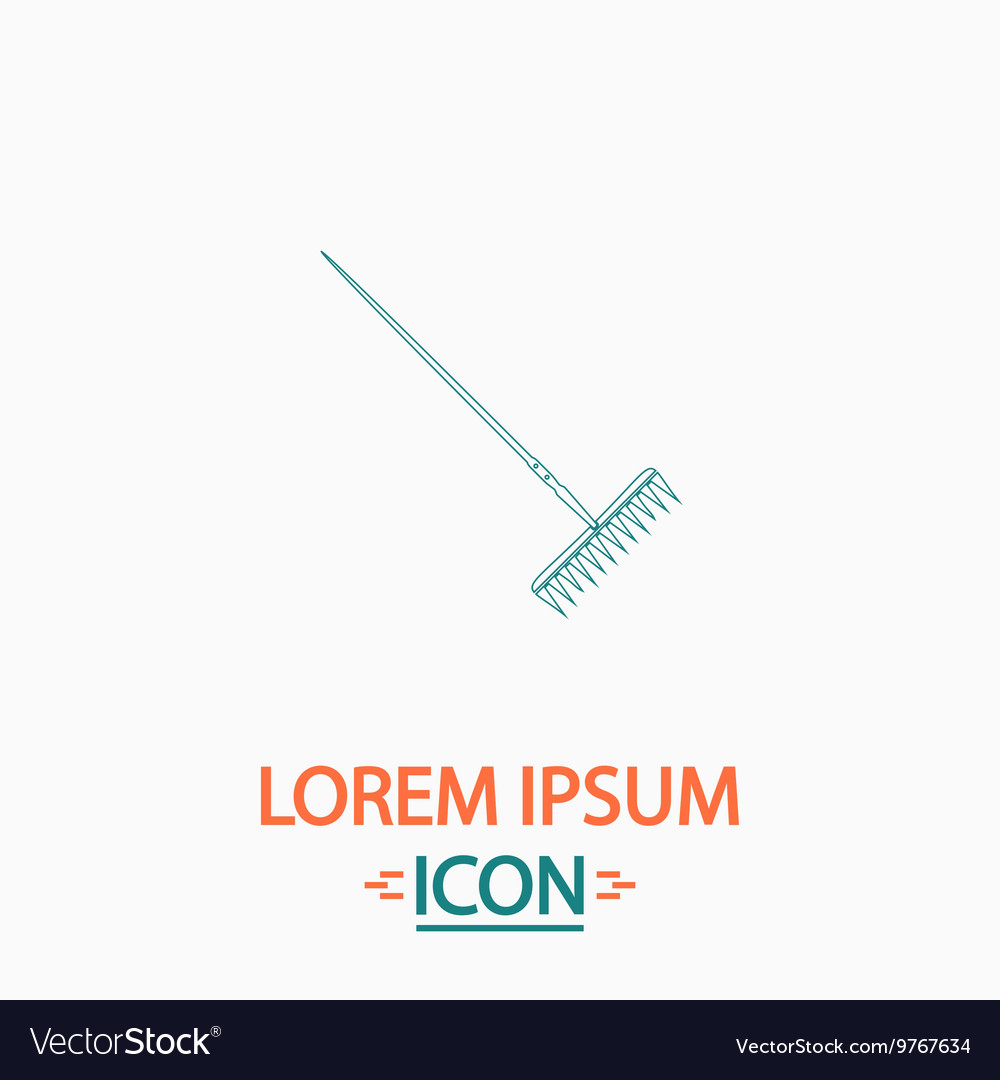 Rake computer symbol