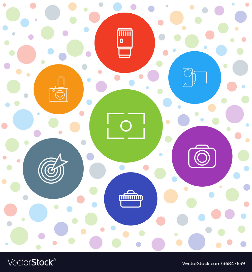 7 objective icons