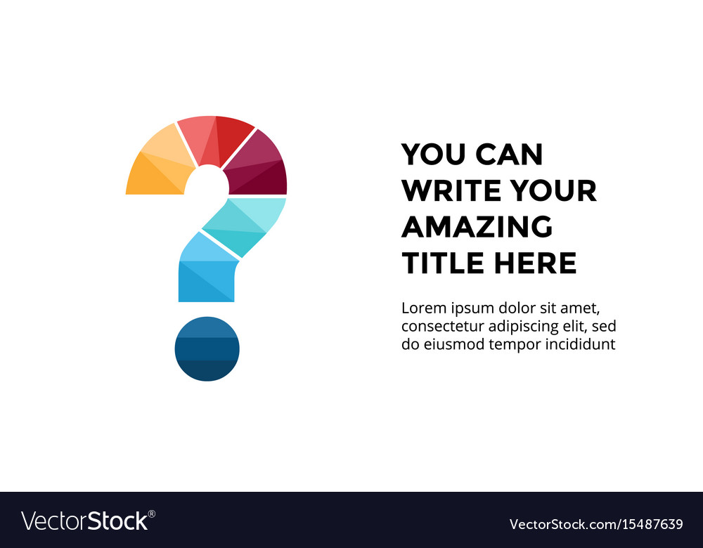 Alphabet Infographic Presentation Slide Royalty Free Vector