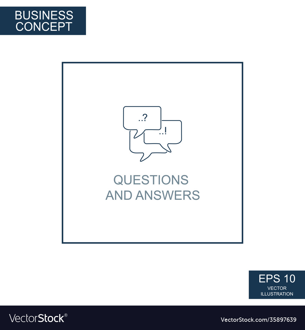 Business concept web icon from thin lines