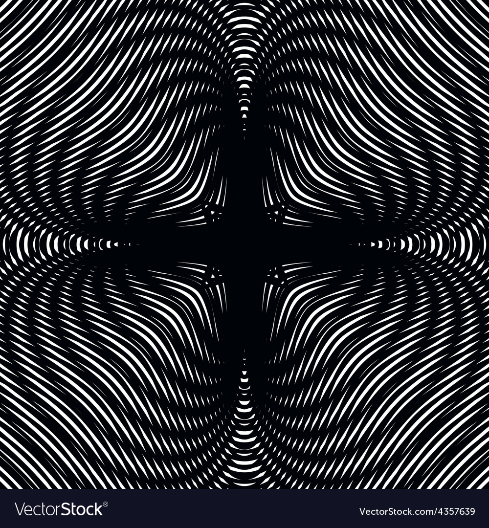 Moire pattern op art background hypnotic backdrop