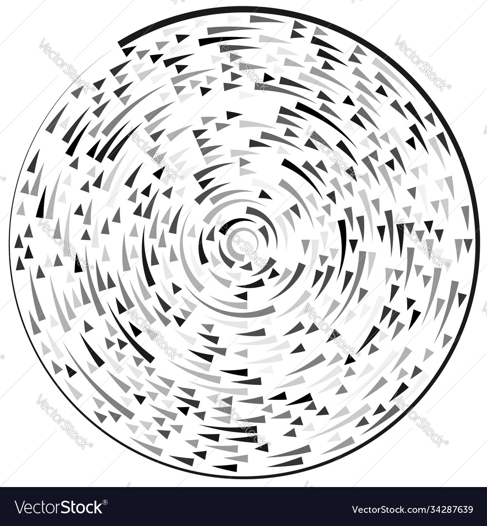 Radial radiating lines abstract burst element vector image Radial radiating lines abstract burst element