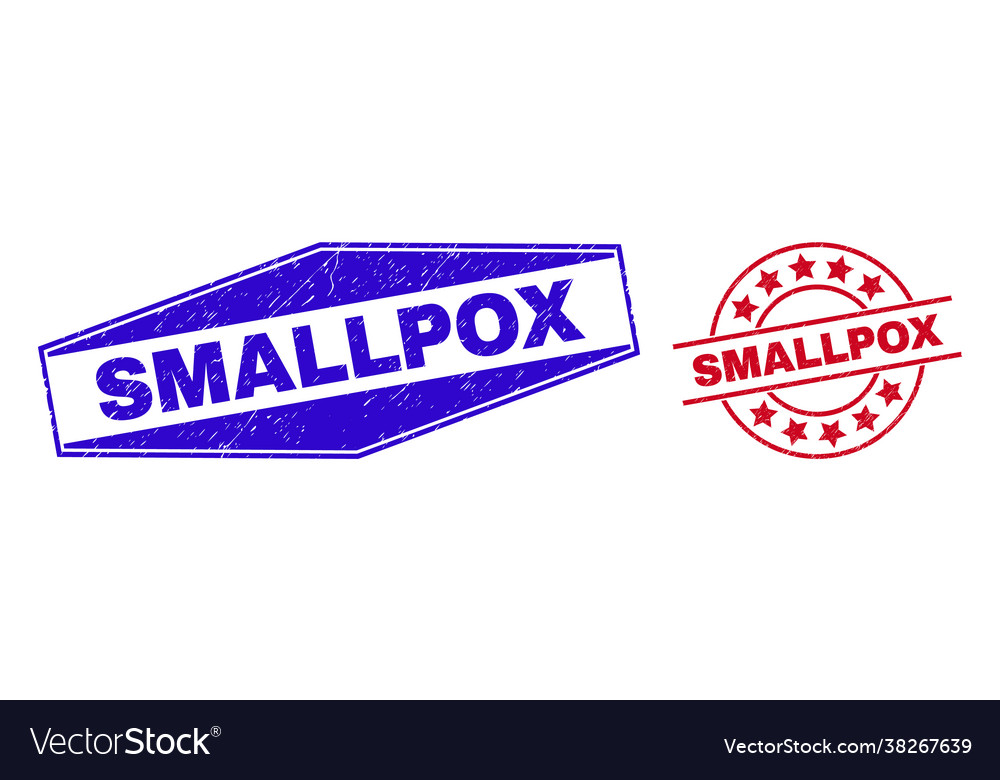 Smallpox unclean seals in circle and hexagonal