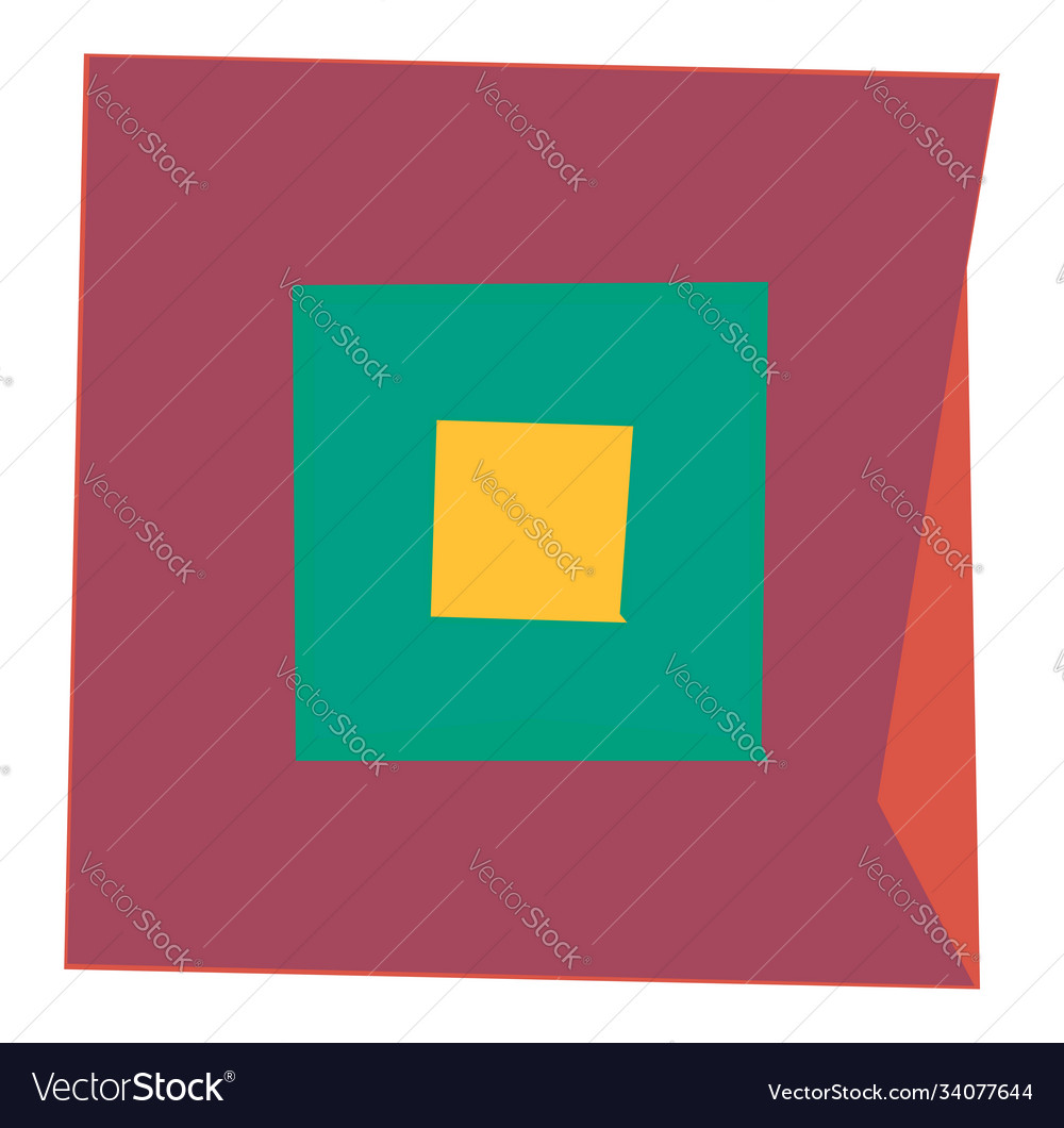Abstract random geometry shape generative art Vector Image Abstract random geometry shape generative art