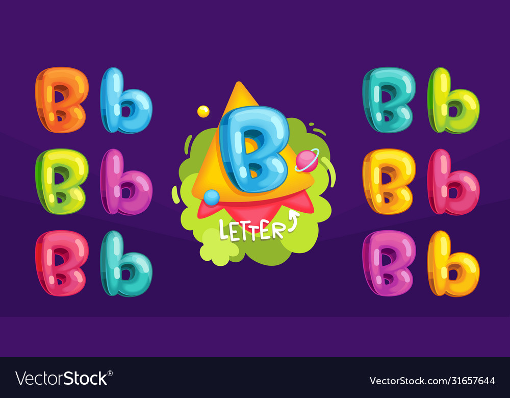 Letter B Royalty Free Vector Image - VectorStock