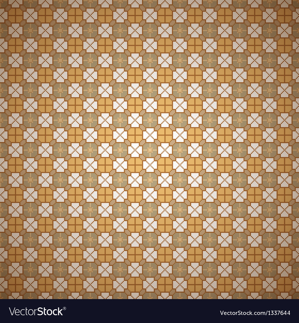 Retro Geometric Pattern Background