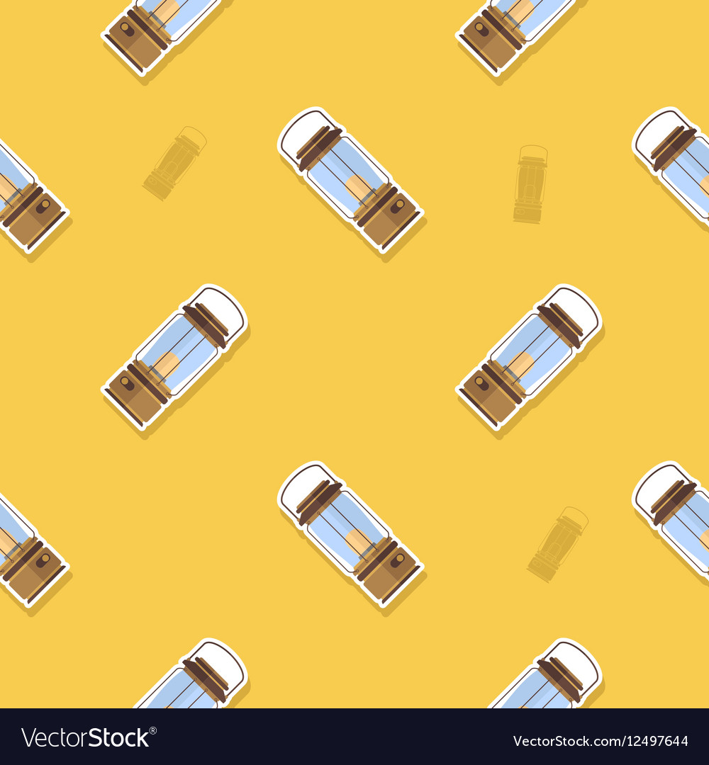 Seamless pattern with lanterns