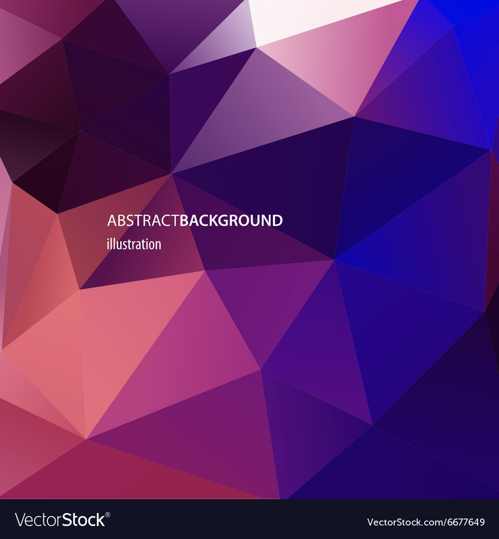 Abstract triangular background