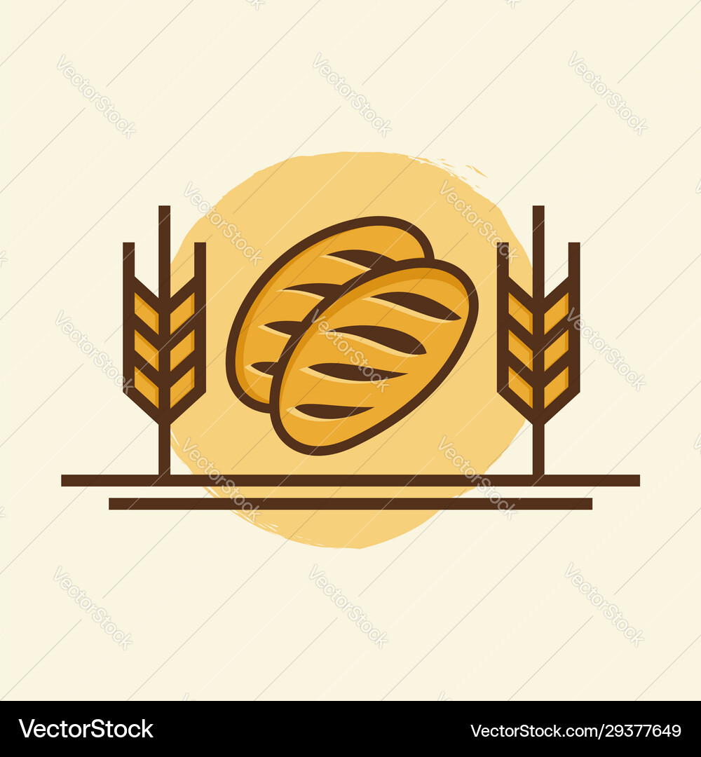 Bakery logo Royalty Free Vector Image - VectorStock