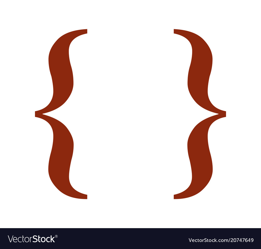 Bracket Icon - Open and Closed