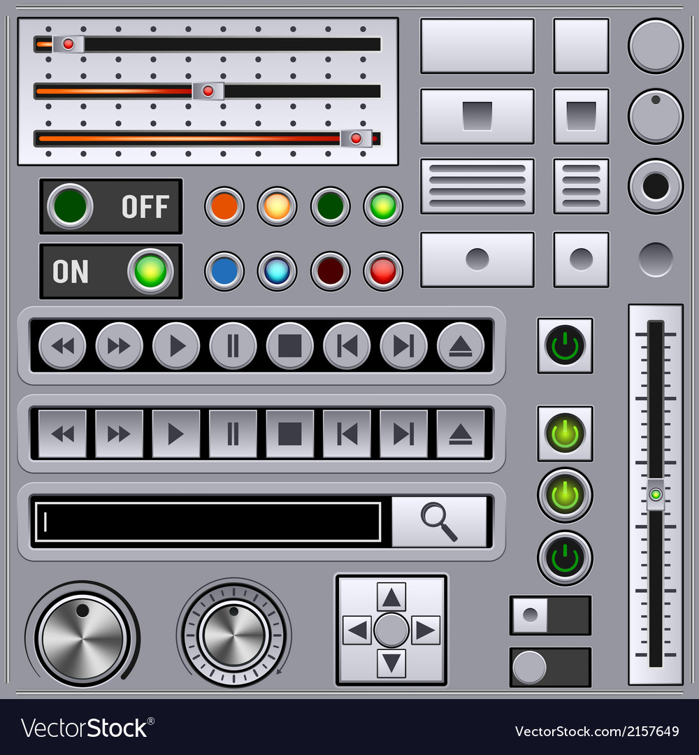 Interface elements set