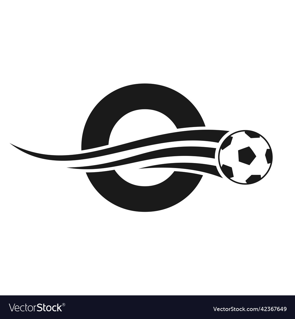 Modern Soccer Club Logo - O Shape
