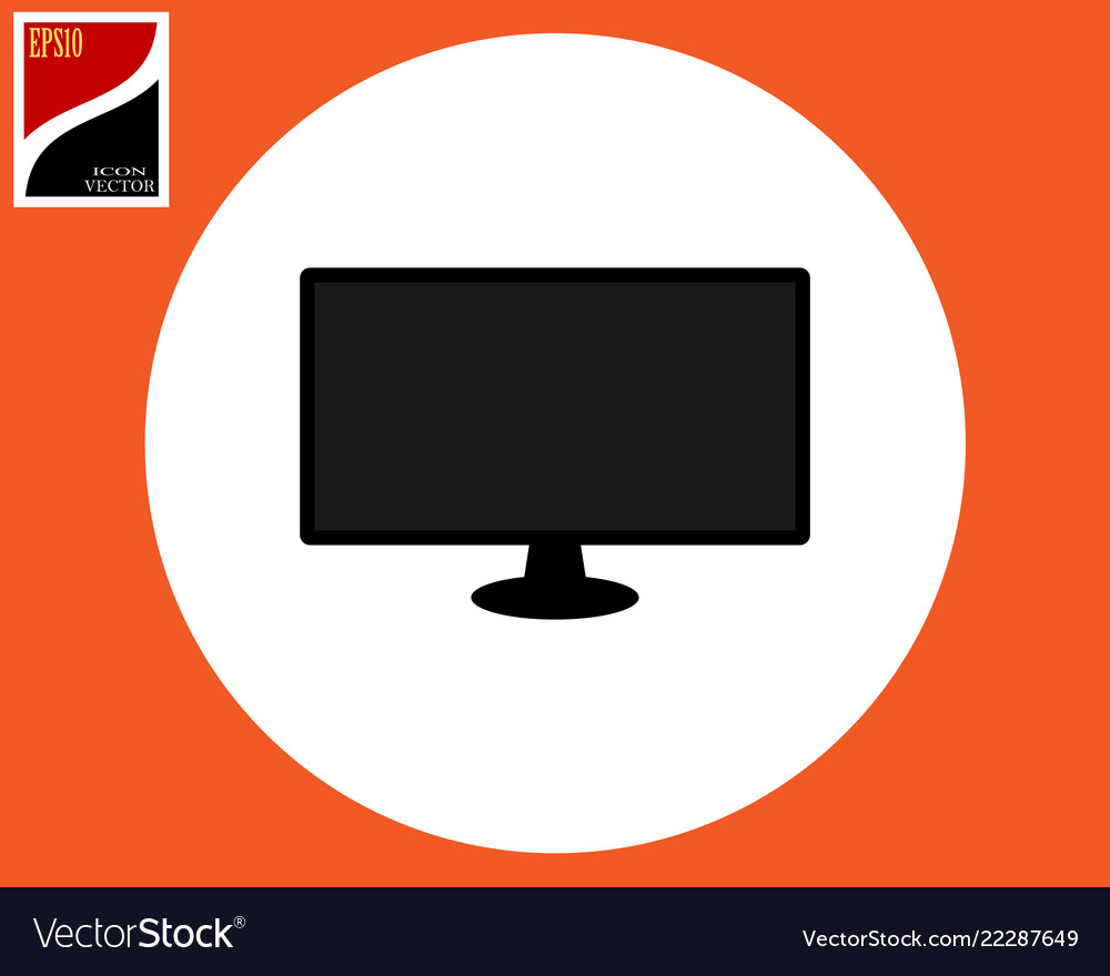 Monitor icon for computer