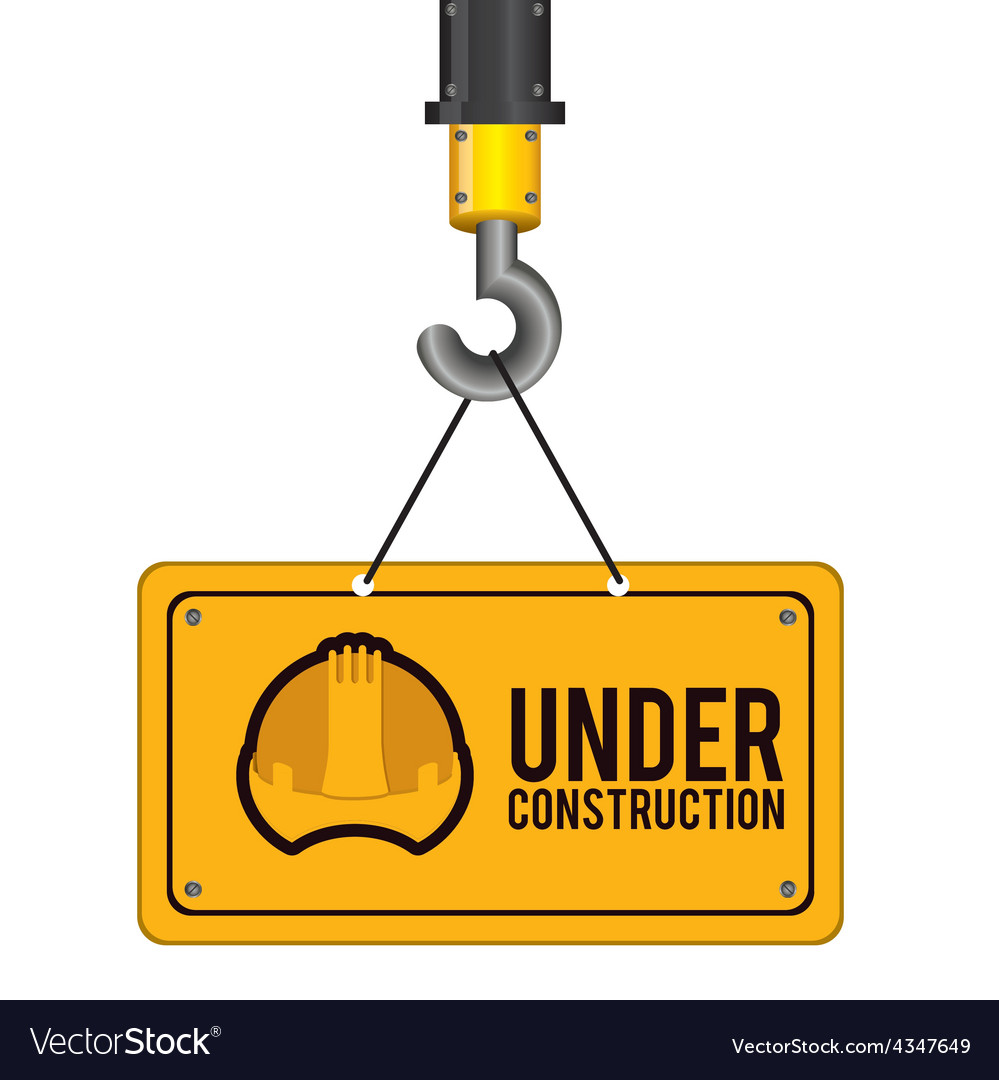 Under construction design Royalty Free Vector Image