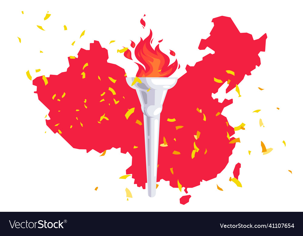 Chinese Torch & Map