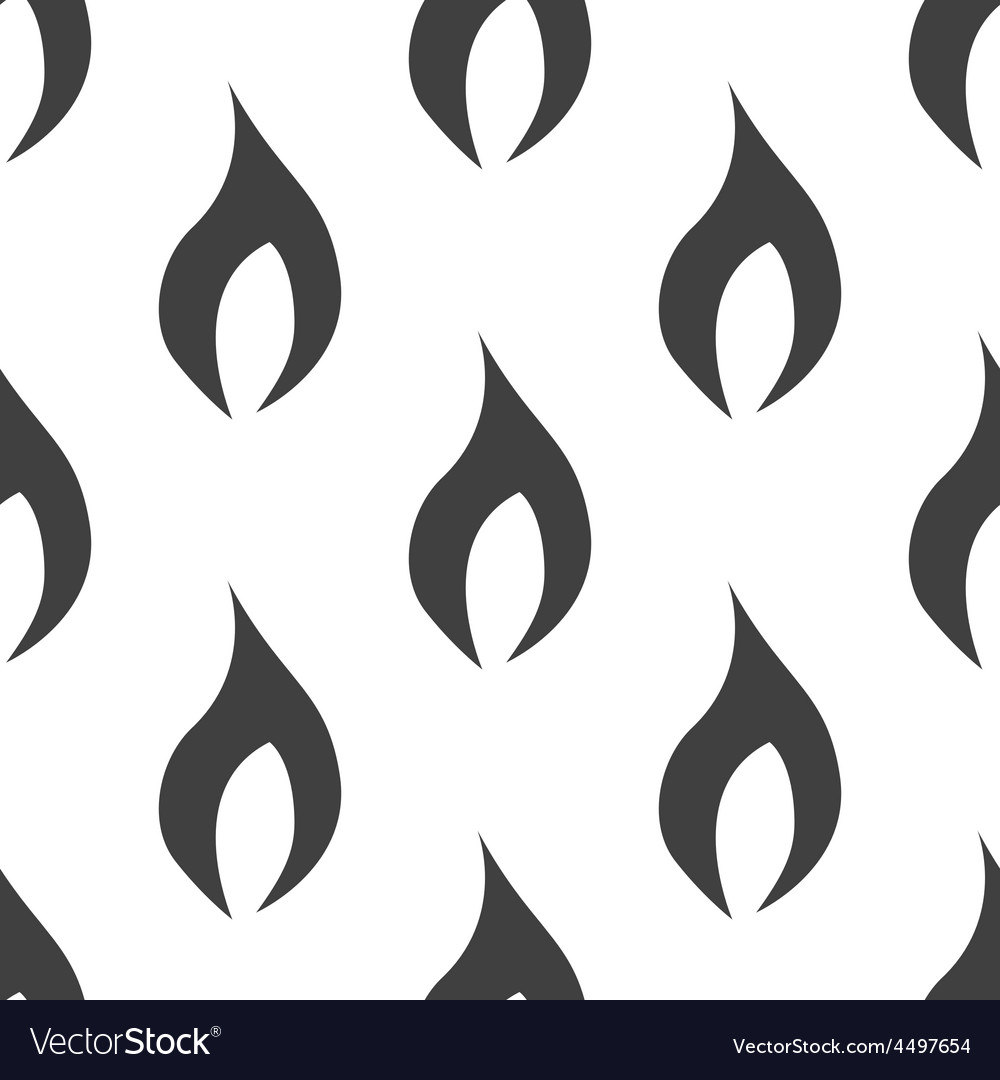 Flame Seamless Pattern