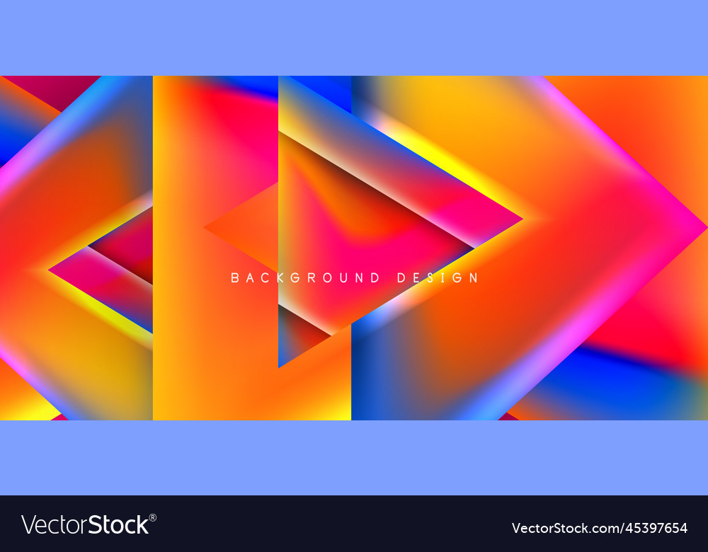 Futuristic triangle abstract background Vector Image Futuristic triangle abstract background