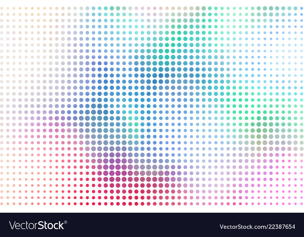 Pixel Art Backdrop - Colorful Shapes