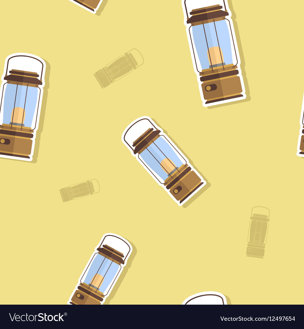 Seamless pattern with lanterns
