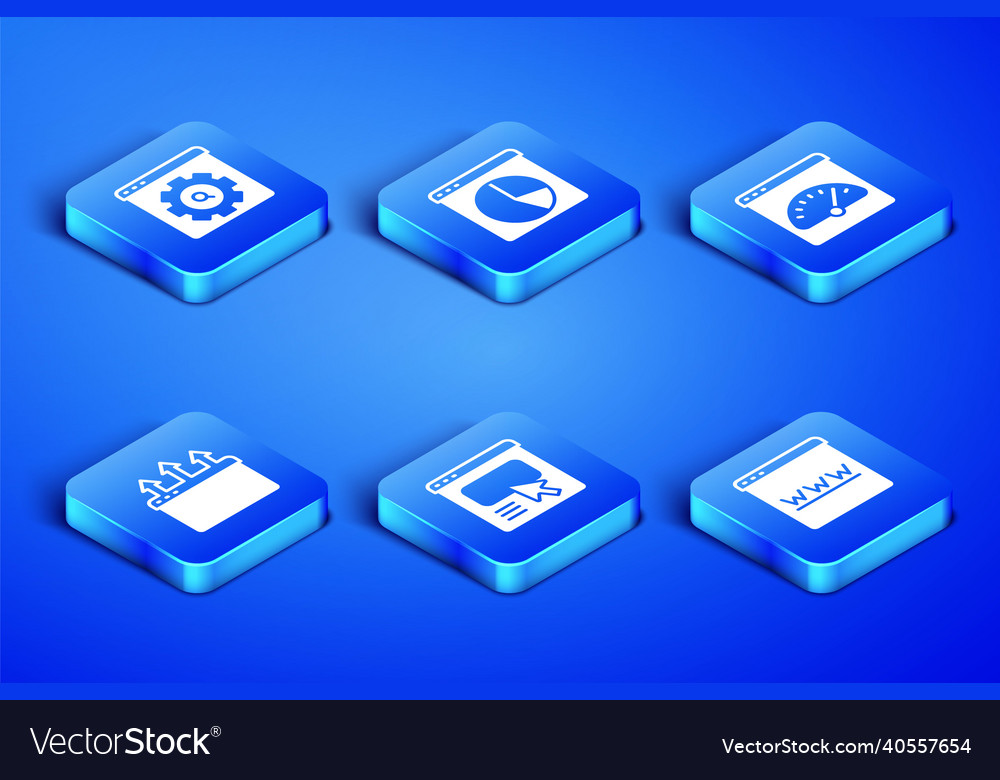 Set browser window setting ui or ux design vector image Set browser window setting ui or ux design