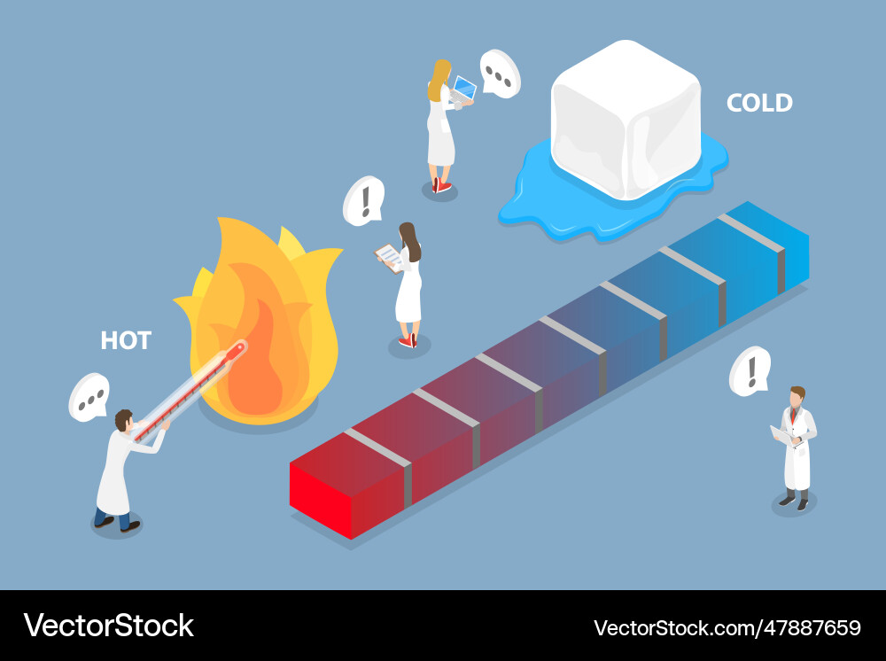 3d isometric flat conceptual Royalty Free Vector Image