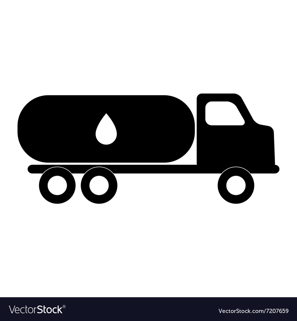 Car transports oil Royalty Free Vector Image - VectorStock