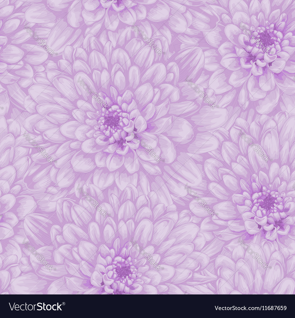 Seamless background with pink dahlia