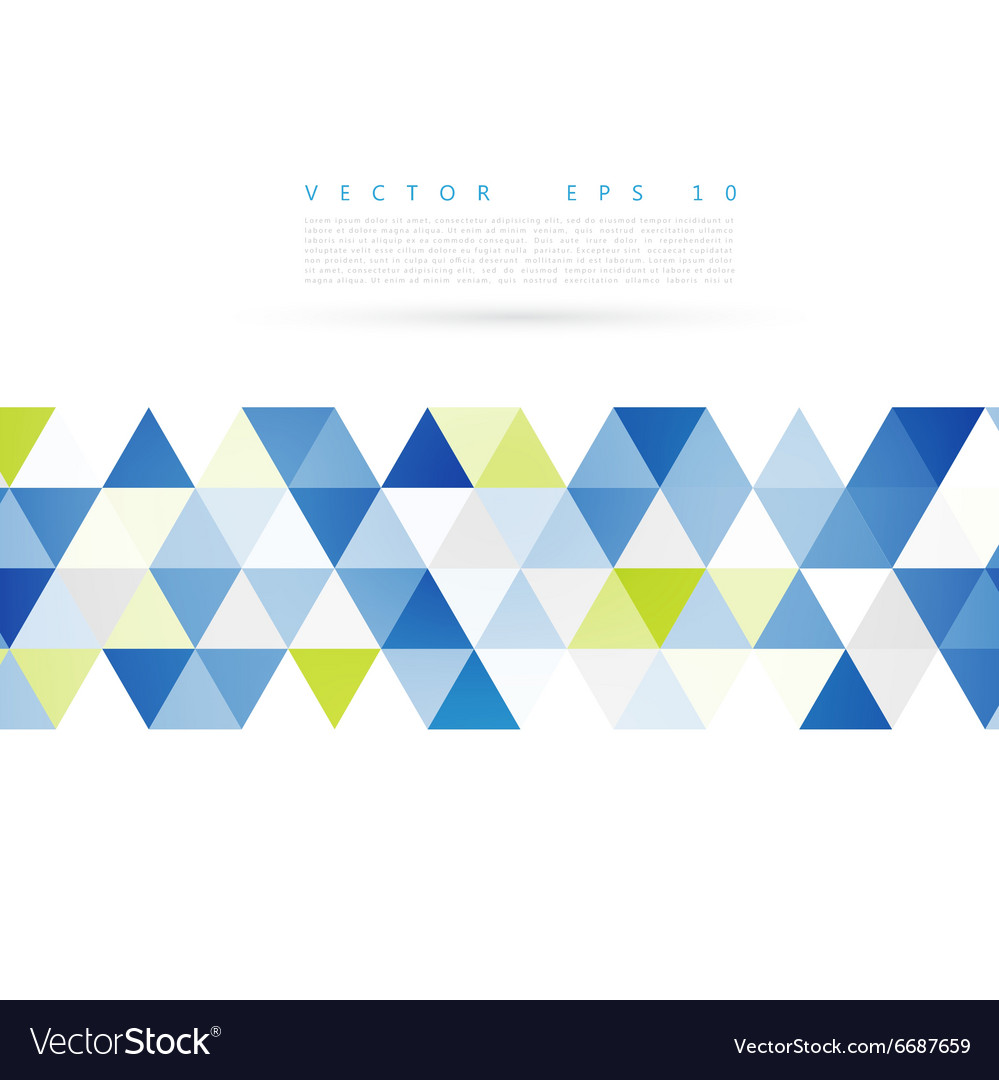 Triangular Abstract Background