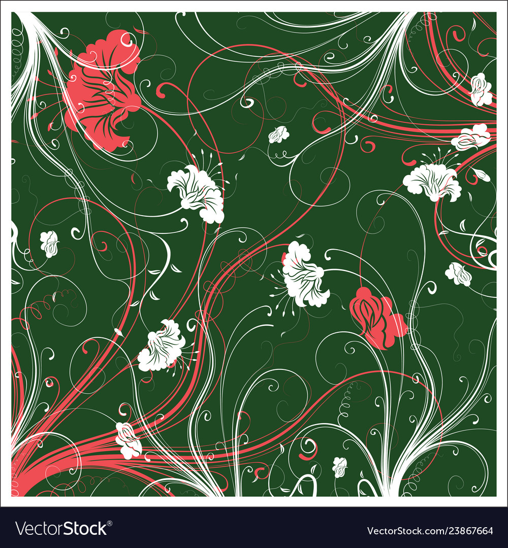 Batik design style patterns are same for fabric vector image Batik design style patterns are same for fabric