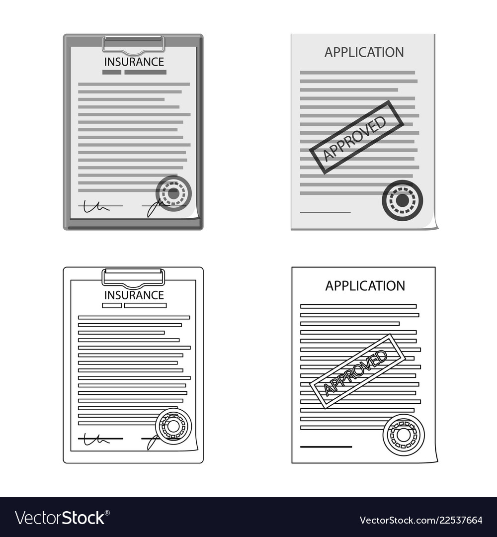 Form and document sign set