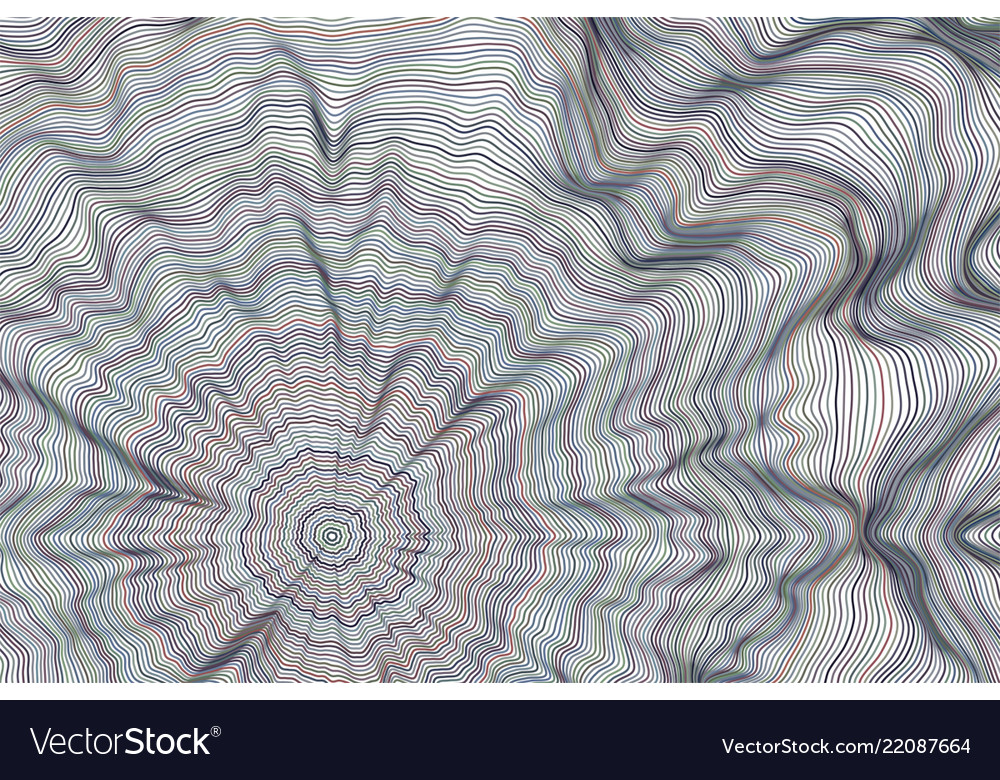 Lines wave background abstract messy texture