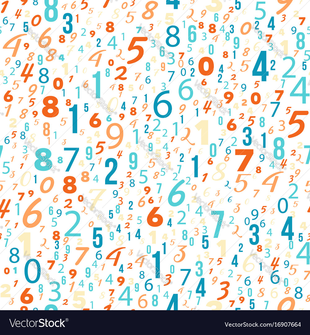 Mathematical Numbers Background