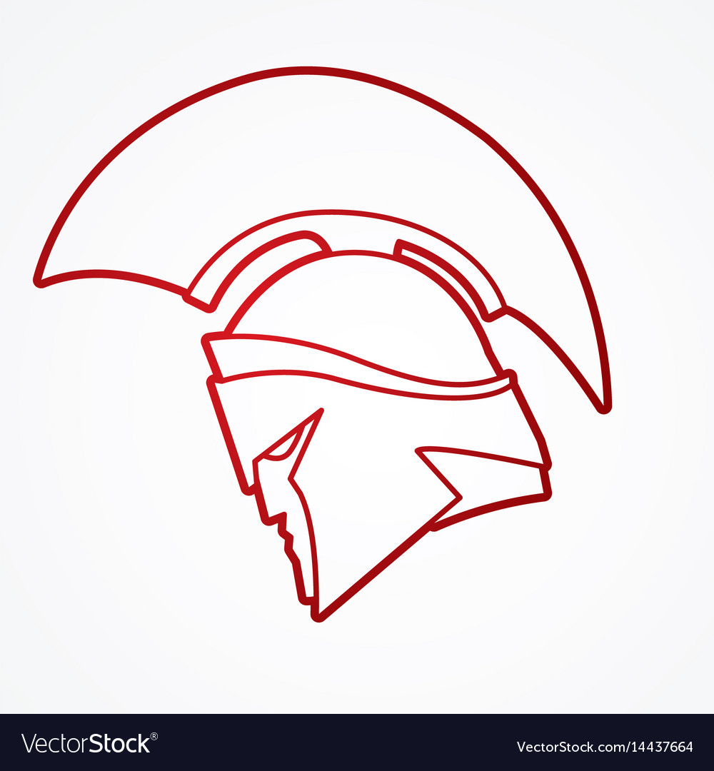 Spartan warrior helmet weapon head roman fighter