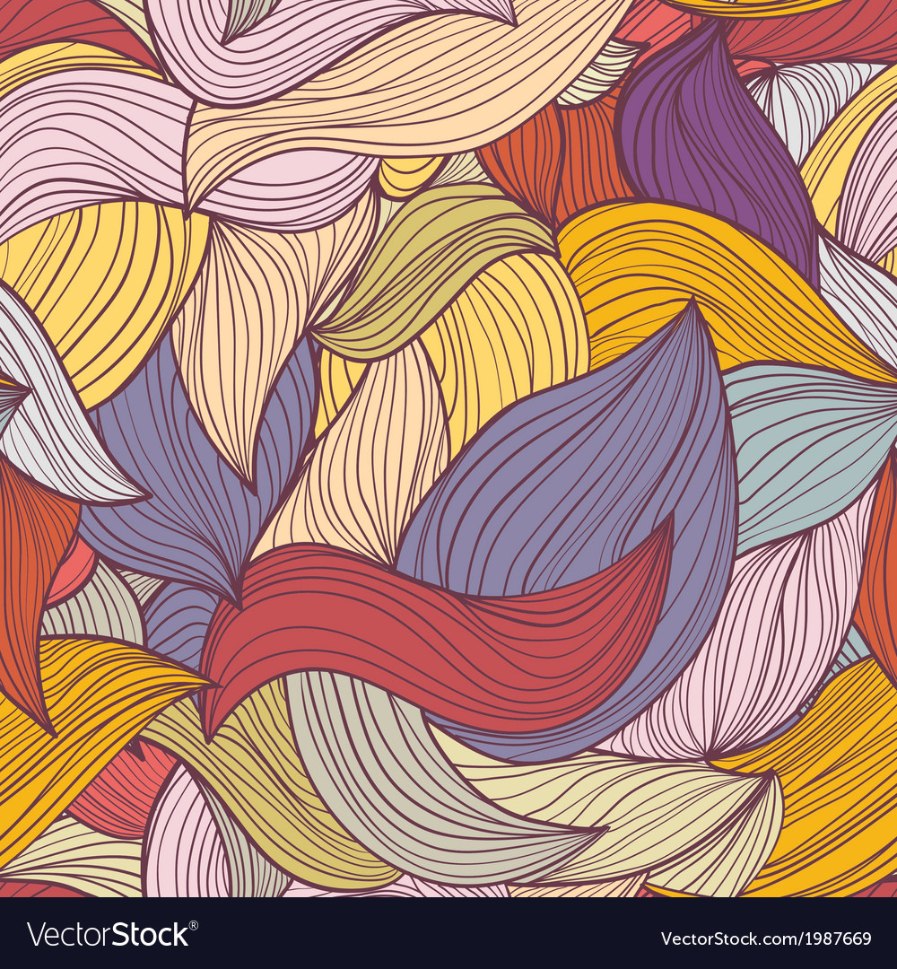 Abstract Wavy Pattern