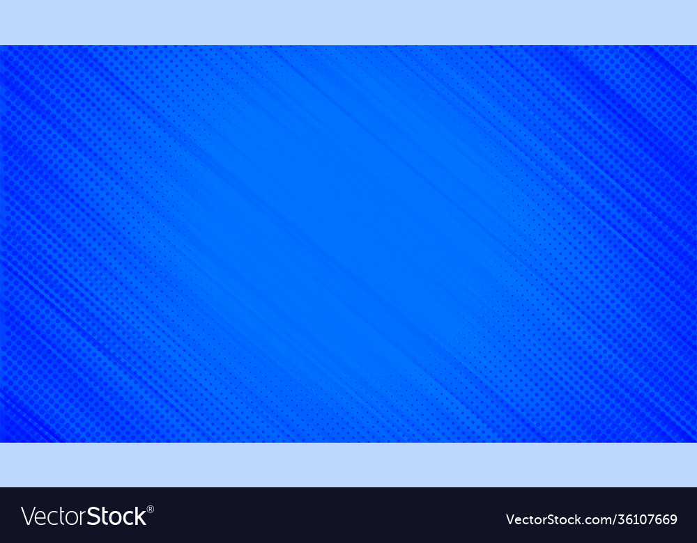 Blue background with halftone diagonal lines