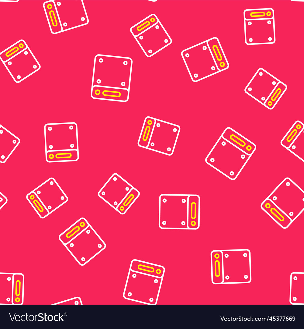 Line server data web hosting icon isolated vector image Line server data web hosting icon isolated