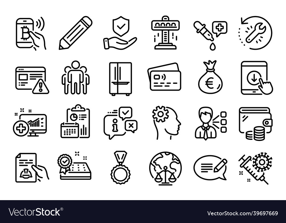 Set of refrigerator message and third vector image Set of refrigerator message and third