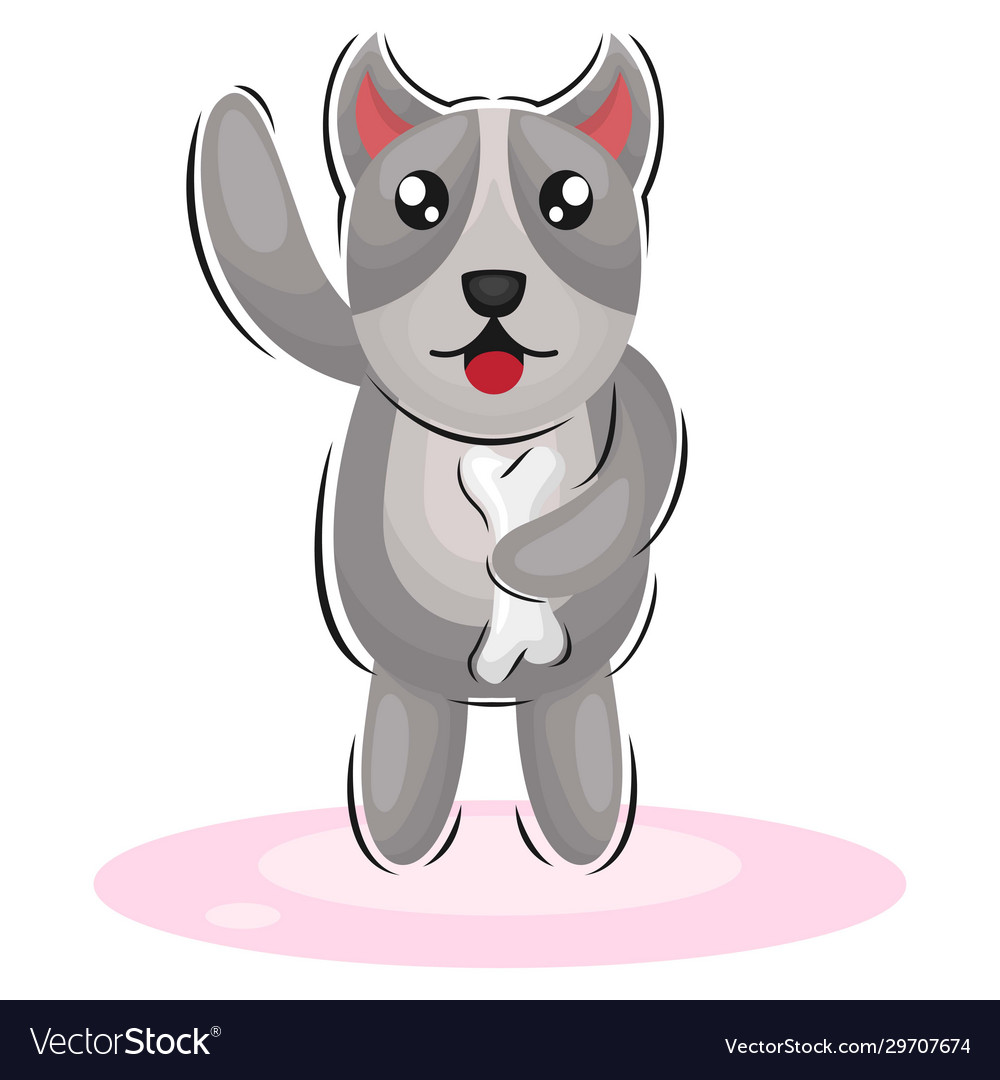 Adorable niedliche Hunde Maskottchen Premium