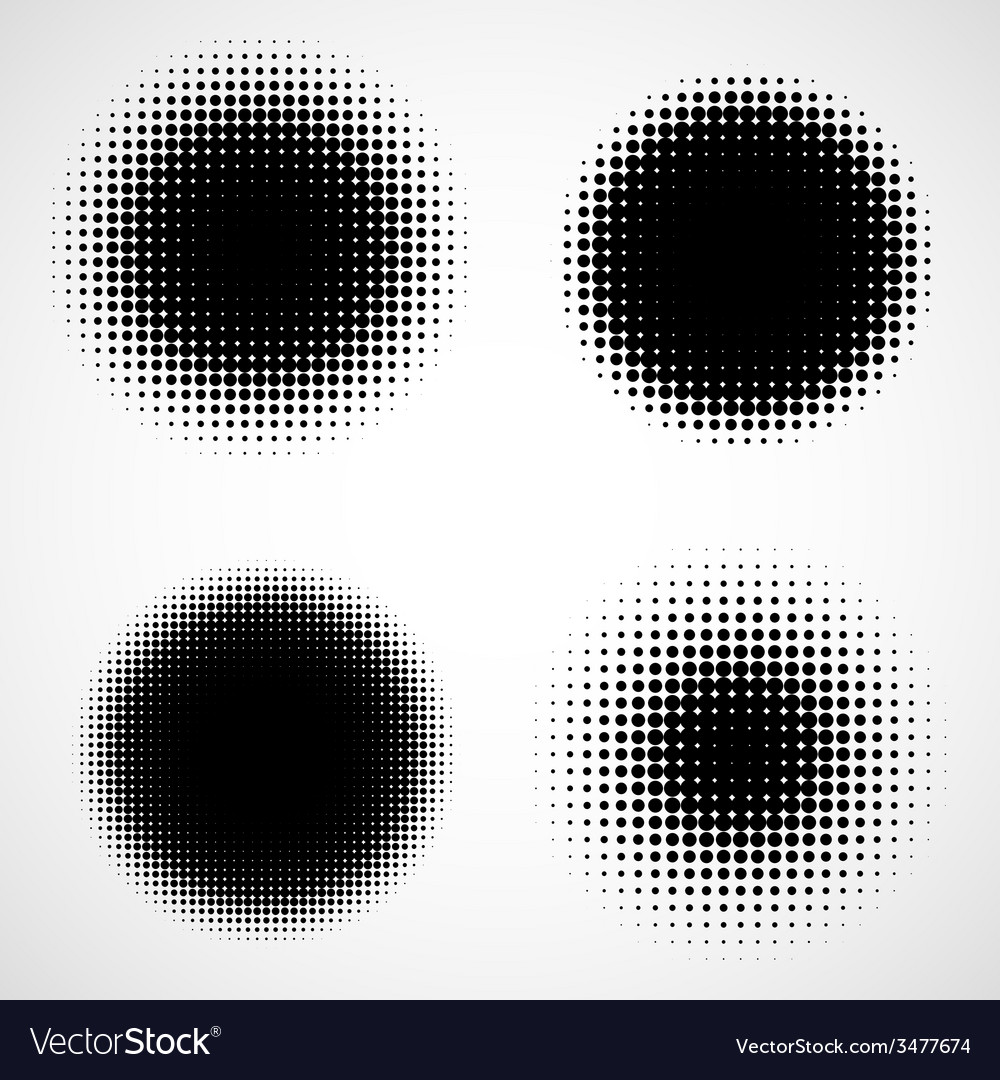 Halftone Dot Pattern Background