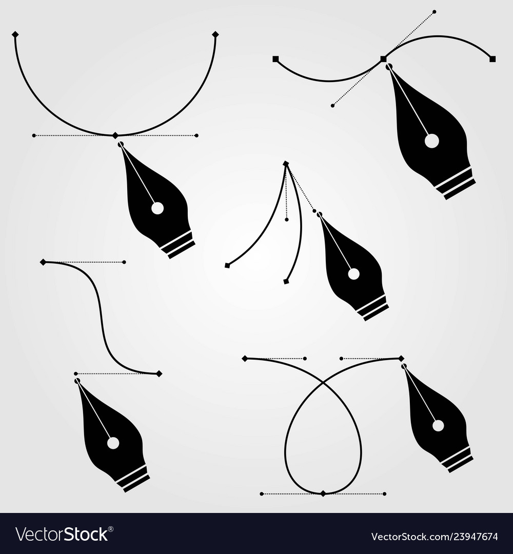 Pen Tool Cursors and Control Points