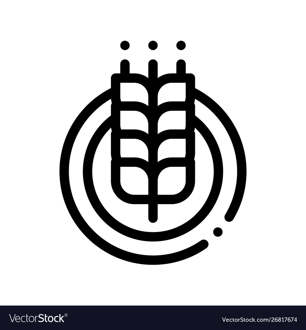 Wheat Ear Icon - Organic & Natural