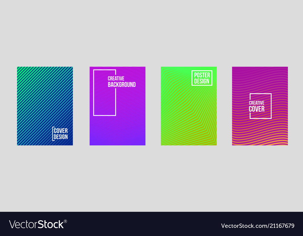 Creative of minimal geometric Vector Image Creative of minimal geometric