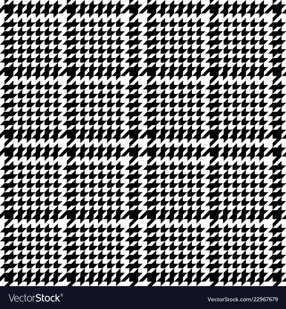 Houndstooth Check Pattern