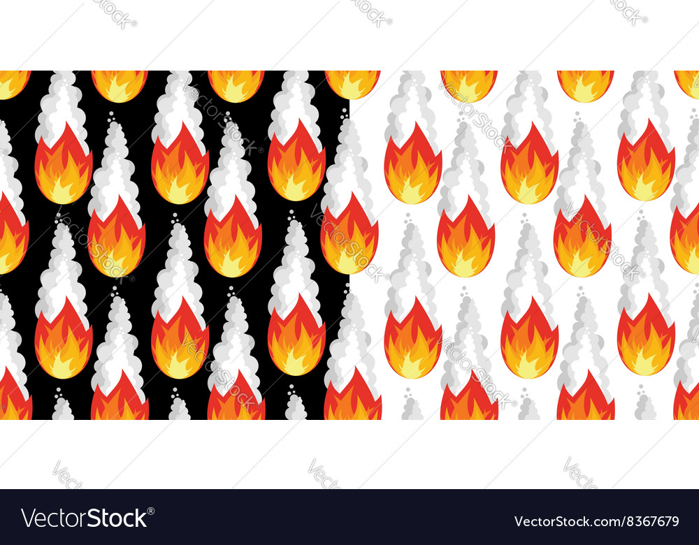 Meteor shower seamless pattern falling meteorite