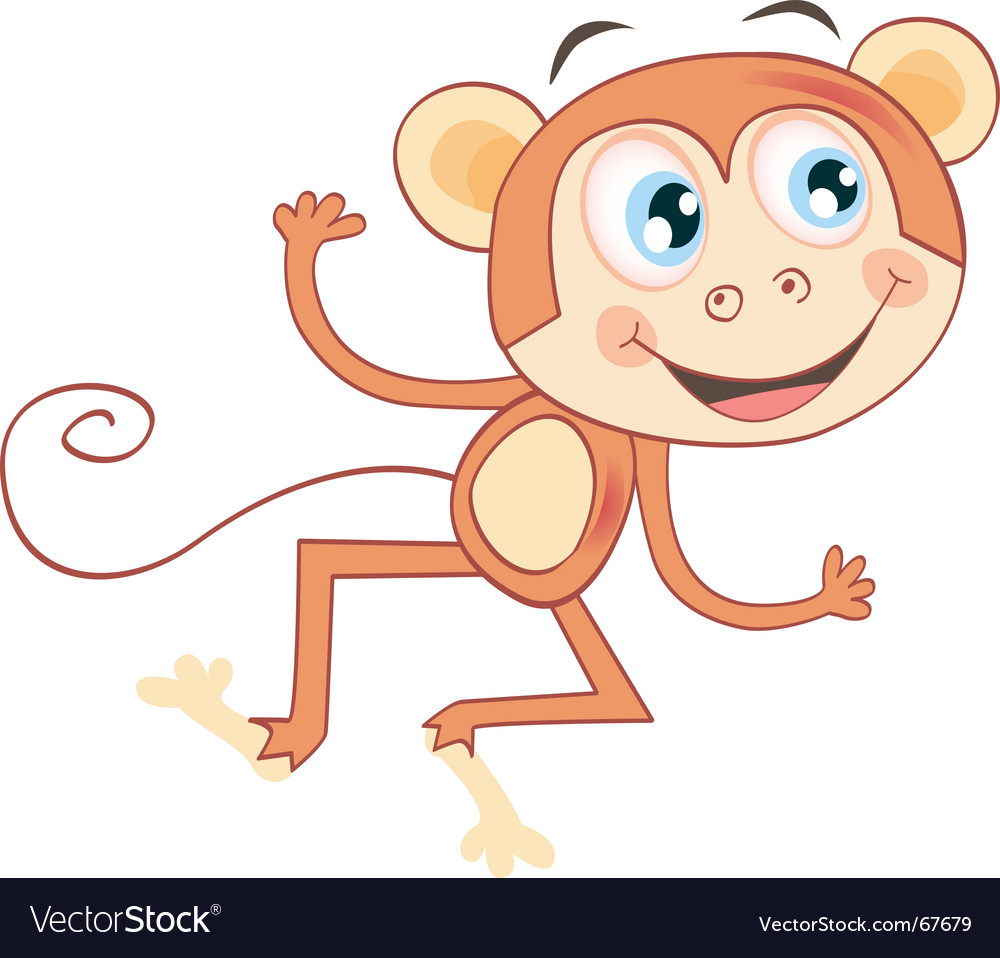 Monkey Royalty Free Vector Image - VectorStock