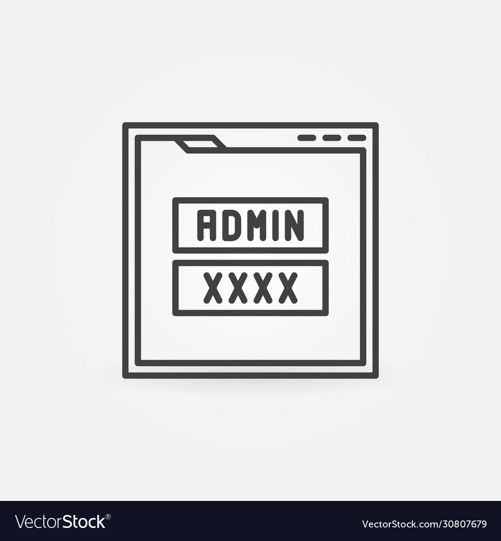 Web page with login and password fields