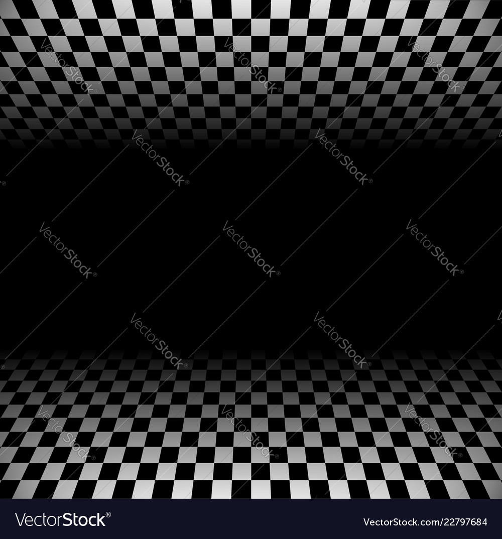 Download 3d fading checkered planes with perspective fade Vector Image